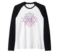 Fleur de Vie Tantra Hindou sri Yantra Manche Raglan