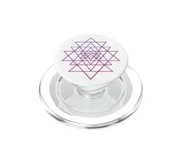 Fleur de Vie Tantra Hindou sri Yantra PopSockets PopGrip pour MagSafe