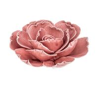 Atmosphera - Fleur Poésie - céramique - D10 cm - Rose foncé