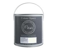 Fleur Designer'S Paint Fleur Couleur Opaque Chalky Look pour murs et grandes surfaces - 2,5L - F03 Chalk White