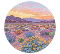 Fleur du désert Puzzle 1000 Pièces Jouet en Bois Divertissement Créatif DécoRation Intérieure Vue Jeu Éduchatif Challenge Toy Adultes & Enfants des 14 Ans 1000pcs (67.5x67.5cm)