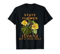 Fleur du territoire d'Hawaï L'Hibiscus brackenridgei T-Shirt