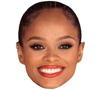 Fleur East (Lipstick) Big Head. Masque Plus Grand Que Nature.