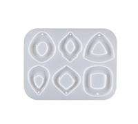 Fleur Feuille Boucle D'oreille Pendentif Silicone Moule Individualisé Résine Boucles 'oreilles Pendentifs Accessoire Artisanat Moules BRICOLAGE Boucles 'oreilles Pendentifs