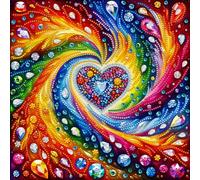 Fleur fioreuse 5d kits de peinture en diamant pour adultes,kits d'art en diamant pour débutants, bricolage partiel de forage spécial kit de peinture en diamant de diamant décoration de fleur