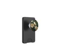 Fleur Florale Belles Fleurs Et Feuilles Vertes PopSockets PopWallet pour MagSafe