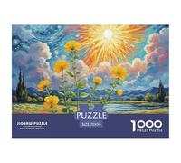 Fleur Honeysuckle 1000 Pièces Puzzle Difficile Et Stimulant sur Challenge Toy Jouets Art Un Jouet De Jeu, pour Toute La Famille 70x50cm/1000pcs
