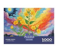 Fleur Honeysuckle 1000 Pièces Puzzle Impossible Décoration Moderne Puzzles Jouets De Jeu pour La Famille 52x38cm/1000pcs