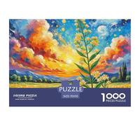 Fleur Honeysuckle 1000 Pièces Puzzle Jeu Cadeau Unique Activité Relaxante Et Écoresponsable Adultes Et Enfants À Partir De 14 Ans 70x50cm/1000pcs