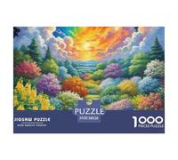 Fleur Honeysuckle 1000 Pièces Puzzles Qualité Premium Impossible Défi Éducatif Idée Cadeau Enfants À Partir De 14 Ans 38x26cm/1000pcs