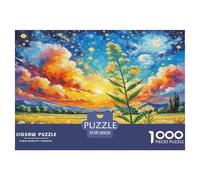 Fleur Honeysuckle Puzzle 1000 Pièces pour Adultes Et Enfants Dès 14 Ans Jeux De Défi Jouets Éducatifs De Qualité Supérieure - Activité Familiale Parfaite 38x26cm/1000pcs