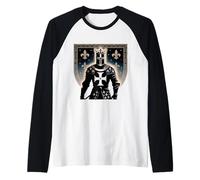 Fleur Lys Chevalier Médiéval France Templier Roi Héraldique Manche Raglan