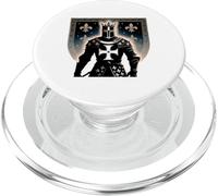 Fleur Lys Chevalier Médiéval France Templier Roi Héraldique PopSockets PopGrip pour MagSafe