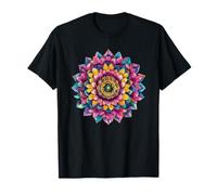 Fleur Mandala Colorée Radiant Bloom T-Shirt