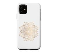Fleur Mandala Yoga Praticien Enseignant Symbole Tenue Yogi Coque pour iPhone 11