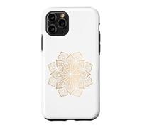 Fleur Mandala Yoga Praticien Enseignant Symbole Tenue Yogi Coque pour iPhone 11 Pro