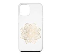 Fleur Mandala Yoga Praticien Enseignant Symbole Tenue Yogi Coque pour iPhone 12/12 Pro