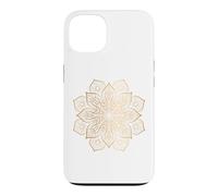 Fleur Mandala Yoga Praticien Enseignant Symbole Tenue Yogi Coque pour iPhone 13