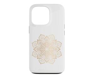 Fleur Mandala Yoga Praticien Enseignant Symbole Tenue Yogi Coque pour iPhone 13 Pro