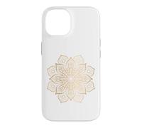 Fleur Mandala Yoga Praticien Enseignant Symbole Tenue Yogi Coque pour iPhone 14