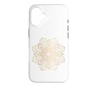Fleur Mandala Yoga Praticien Enseignant Symbole Tenue Yogi Coque pour iPhone 16