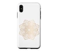 Fleur Mandala Yoga Praticien Enseignant Symbole Tenue Yogi Coque pour iPhone XS Max