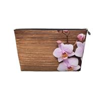 Fleur orchidée, Trousse de Toilette Trousse de Maquillage Sac à cosmétiques Trousse de Toilette de Voyage Portable