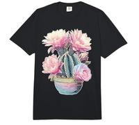 Fleur Pastel Ferocactus Plante Cactus Fleurs Art Bloomcore Comfort Colors Adult Heavyweight T-Shirt