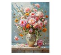 Fleur Peinture Numero Adulte 60x80cm Peinture Numero Enfant Planter, DIY Coloriage par Numero pour Decoration Maison, Loisirs Créatifs Adultes Artisanat pour Decoration Automne Cadeau Femme JLYH-1816