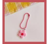 Fleur Pendentif en Plastique Portable Chaîne Suspendue de Couleur Mignonne Couleur Couverture Couverture Coinceur Bourse de Soupage de Carrière de Téléphone Mobile (3# Pendent à