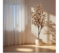 FLEUR-PLANTE ARTIFICIELLE - Arbre Artificiel - Artificielle Eucalyptus Arbre à argent - pour Home Salon Bureau Déco - H 180cm