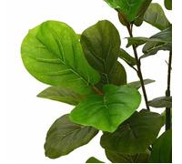 Fleur & plante artificielle YUYU STORE Ficus artificiel 48 feuilles 165 cm vert_FR_8405