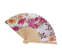 Fleur pliante chinoise de poche pour éventail, outils de danse vintage, outils et amélioration, grandes fleurs en papier (K, taille unique)