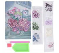 Fleur Pot Diamant Peinture Image Strass Peinture