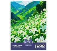 Fleur Puzzle 1000 Pièces Educa Jouet en Bois Cadeau Unique De l'art De La Décoration Bouquet Jeu Éducatif Challenge Toy Adultes & Enfants des 14 Ans 70x50cm/1000pcs