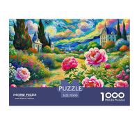 Fleur Puzzle 1000 Pièces Educa Jouet en Bois Cadeau Unique Décoration Intérieure Bouquet Jeu Éducatif Challenge Toy pour Adultes Et Enfants À Partir De 12 Ans 70x50cm/1000pcs