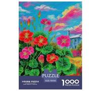 Fleur Puzzle 1000 Pièces Educa Jouet en Bois Divertissement Créatif De l'art De La Décoration Bouquet Jeu Éducatif Challenge Toy Adultes Et Enfants À Partir De 14 Ans 70x50cm/1000pcs