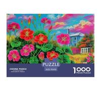 Fleur Puzzle 1000 Pièces Educa Jouet en Bois Divertissement Créatif De l'art De La Décoration Bouquet Jeu Éducatif Challenge Toy Adultes & Enfants des 14 Ans 70x50cm/1000pcs