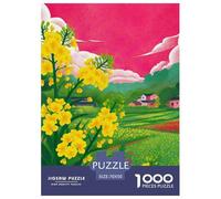 Fleur Puzzle 1000 Pièces Educa Jouet en Bois Divertissement Créatif Décoration Intérieure Bouquet Jeu Éducatif Challenge Toy Adultes & Enfants des 14 Ans 70x50cm/1000pcs