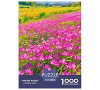 Fleur Puzzle 1000 Pièces Educa Jouet en Bois Divertissement Créatif Décoration Intérieure Bouquet Jeu Éducatif Challenge Toy pour Adultes Et Enfants À Partir De 12 Ans 38x26cm/1000pcs