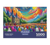 Fleur Puzzle 1000 Pièces Educa Jouet en Bois Jeu D'Intelligence Décoration Intérieure Bouquet Jeu Éducatif Challenge Toy Adultes & Enfants des 14 Ans 70x50cm/1000pcs
