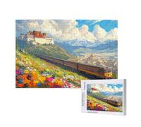 Fleur Puzzle 2000 Pièces Adultes Puzzle Former Classique, Activite Manuelle Adulte, Puzzles de Jeu Stimulants, Puzzles Impossible, Enjoy Activités de défi Familial pour Ies Soirées de Jeu,p396t