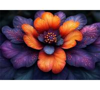 Fleur Puzzle 3000 Pieces Adultes Abstrait Puzzles Classiques Panorama Bois Difficile Impossible Geant Jigsaw Jeu éducatif Défi Jouet pour Enfants et Adulte dès 14 Ans Cadeau Homme Femme Boxed P-961