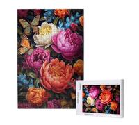 Fleur Puzzle 5000 Pièces Adultes Puzzle Coloré Classique, Activite Manuelle Adulte, Puzzles de Jeu Stimulants, Puzzles Impossible, Enjoy Activités de défi Familial pour Ies Soirées de Jeu,p970t