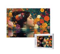 Fleur Puzzle 5000 Pièces Adultes Puzzle Femme Classique, Activite Manuelle Adulte, Puzzles de Jeu Stimulants, Puzzles Impossible, Enjoy Activités de défi Familial pour Ies Soirées de Jeu,p233t