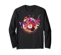 Fleur Radiante - Vêtements à Phrases Espagnoles Manche Longue