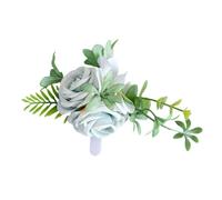 Fleur réaliste multi-fonctionnelle pour mariage, mariée, demoiselle d'honneur, fleur décorative réaliste pour chiens, laisses de chien de grande taille, laisse colorée anti-mastication