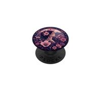 Fleur Rose Art Nouveau Femme Esthétique Botanique Fleur PopSockets PopGrip Adhésif