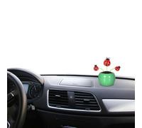 Fleur solaire heureuse - Décoration de tableau de bord de voiture avec énergie, portable pour tableau de bord, bureau, chambre