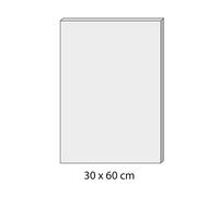 FLEUR Toile Graffée Battue Basse 30 x 60 x 1,7